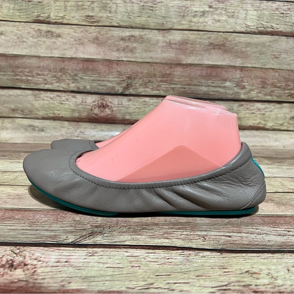 Tieks Taupe Flats
